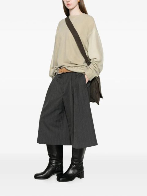 OUR LEGACY Slant distressed sweater - Neutrals - zdjęcie produktu nr 2