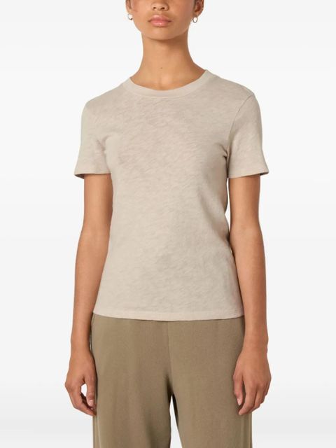 American Vintage Sonoma textured T-shirt - Neutrals