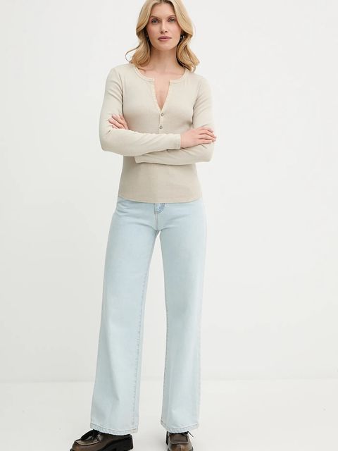 G-Star Raw longsleeve kolor beżowy D26140-D968