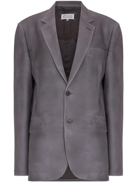 Maison Margiela four-stitch blazer - Grey - zdjęcie produktu nr 1