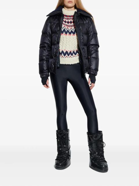 Moncler Grenoble patterned-jacquard jumper - Neutrals