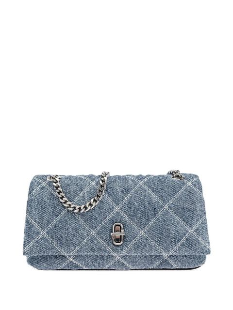 Marc Jacobs The quilted small Dual chain cross body bag - Blue - zdjęcie produktu nr 1