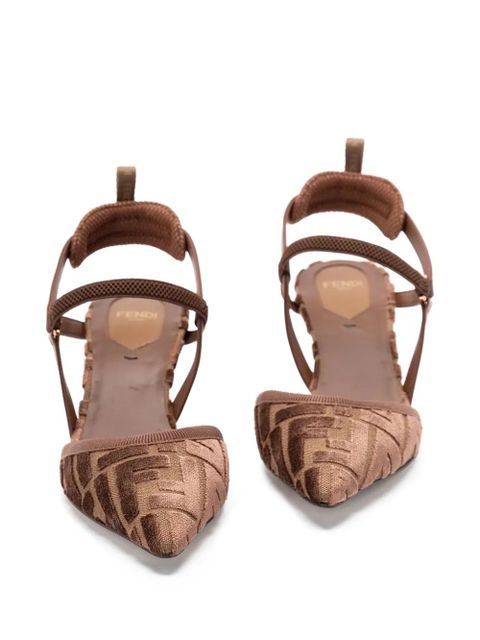 FENDI 55mm Colibrì Lite pumps - Brown
