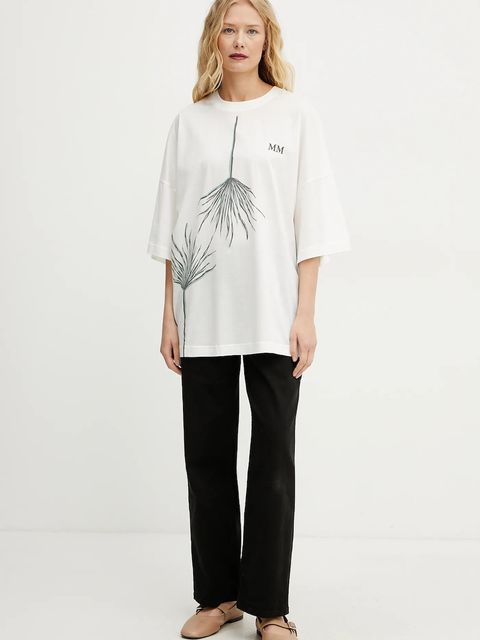 MM by Max Mara t-shirt bawełniany - zdjęcie produktu nr 1