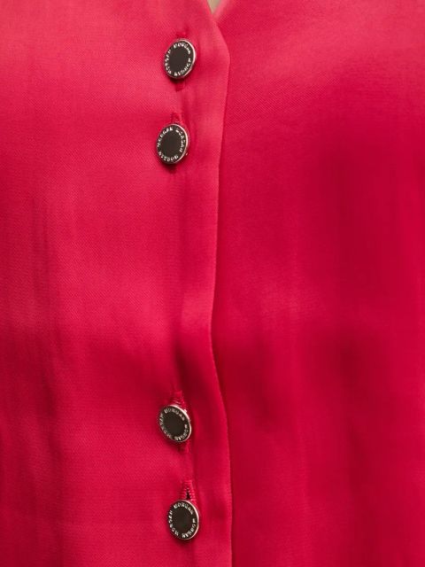 Morgan koszula CIBILE damska kolor czerwony regular z kołnierzykiem klasycznym CIBILE