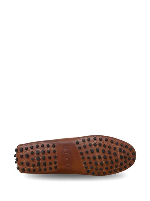 Tod's penny-strap loafers - Brown