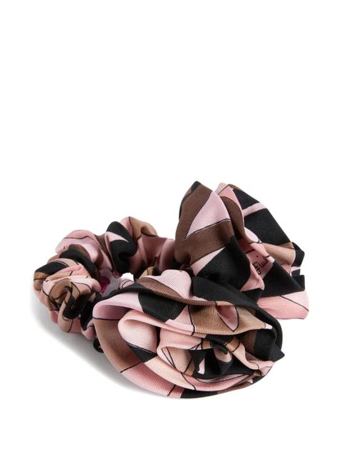 PUCCI silk hair tie with rose detail - Pink - zdjęcie produktu nr 2