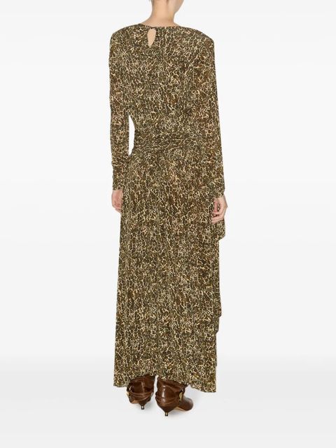 ISABEL MARANT Zeidi dress - Brown - zdjęcie produktu nr 2