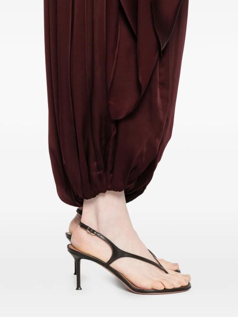 ZIMMERMANN Luna Draped Harem trousers - Brown