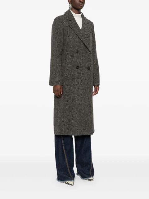 Weekend Max Mara herringbone coat - Grey
