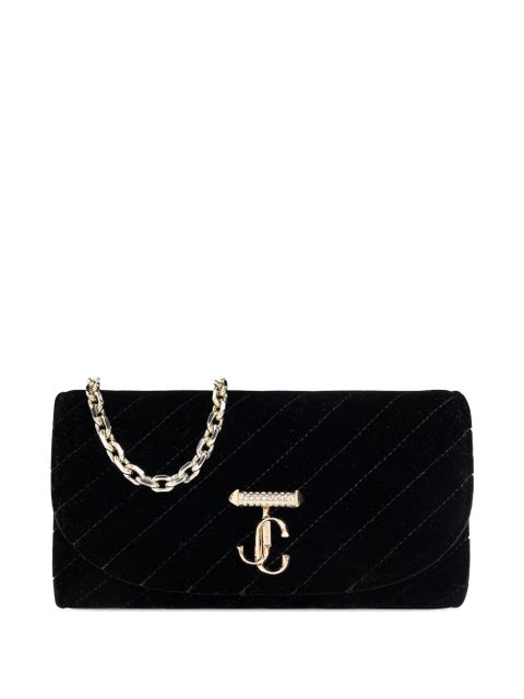 Jimmy Choo logo-detail clutch bag - Black - zdjęcie produktu nr 1