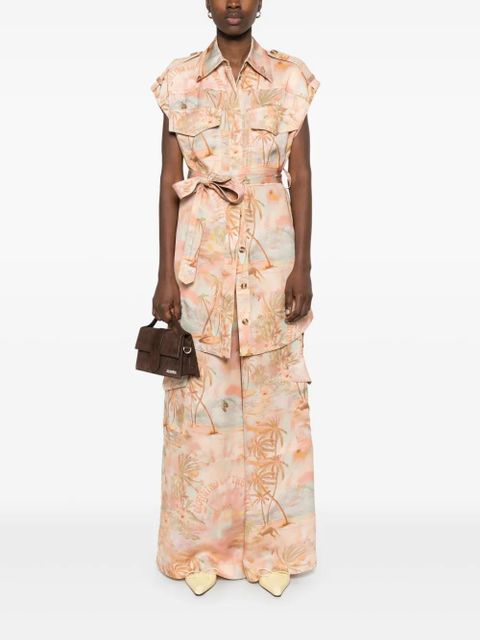 ZIMMERMANN Illuminate cargo pants - Orange