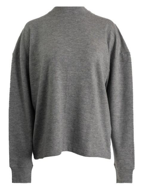 The Row mock-neck sweater - Grey - zdjęcie produktu nr 1