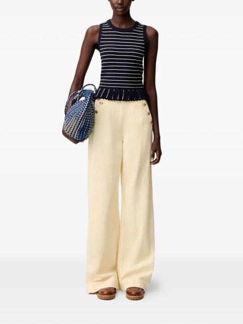 Claudie Pierlot buttoned straight-leg jeans - Neutrals - zdjęcie produktu nr 2