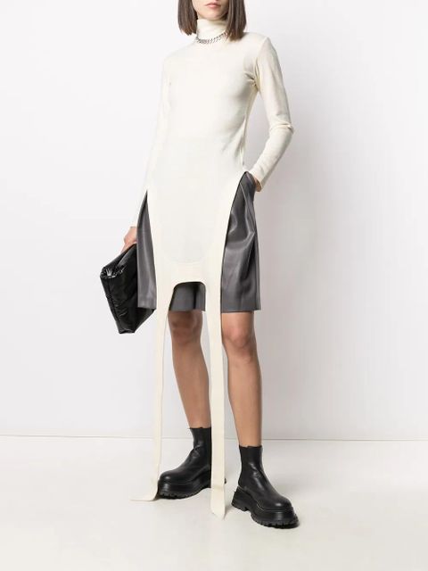 AMBUSH apron jersey roll neck top - White - zdjęcie produktu nr 2