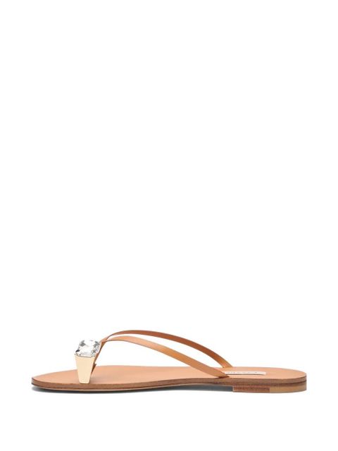 Casadei Soraya leather sandals - Neutrals
