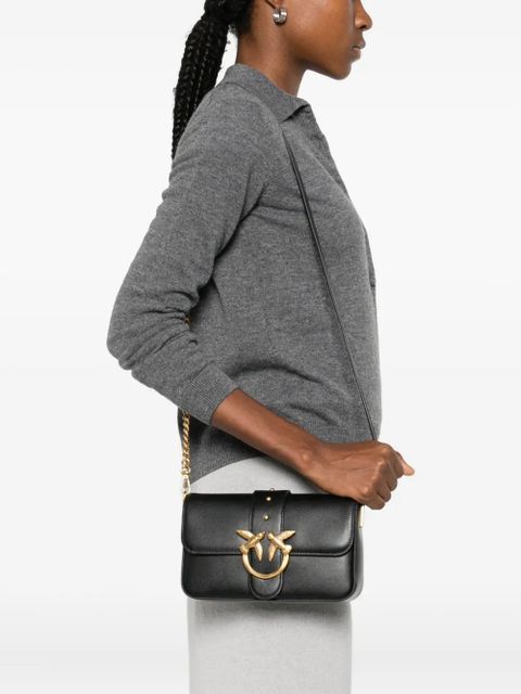 PINKO mini Love One shoulder bag - Black