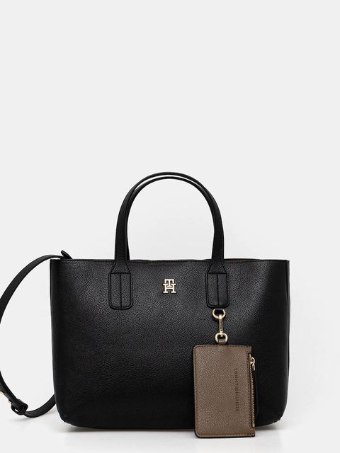 Tommy Hilfiger torebka kolor czarny AW0AW18233 - zdjęcie produktu nr 1