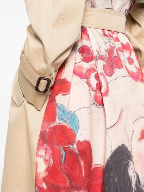 Weekend Max Mara belted double-breasted coat - Neutrals