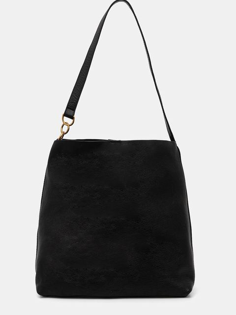 Sessun torebka skórzana kolor czarny 25102016