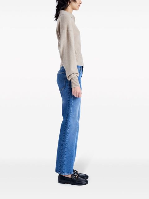 Proenza Schouler Jeanne cashmere polo jumper - Neutrals - zdjęcie produktu nr 2