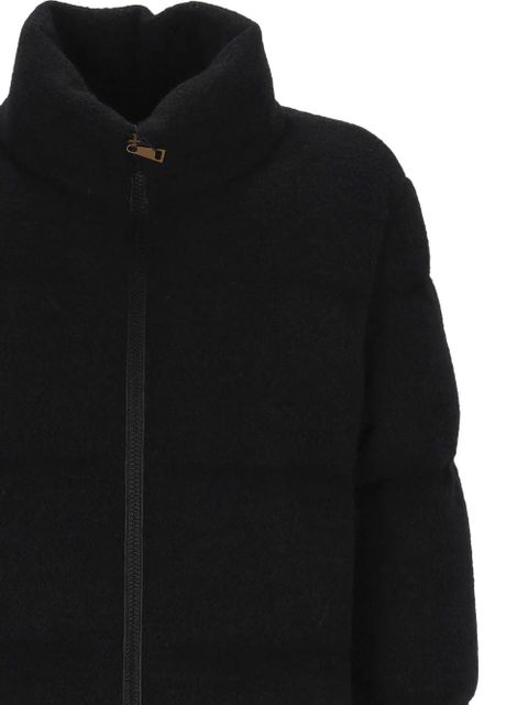 Moncler high-neck down jacket - Black