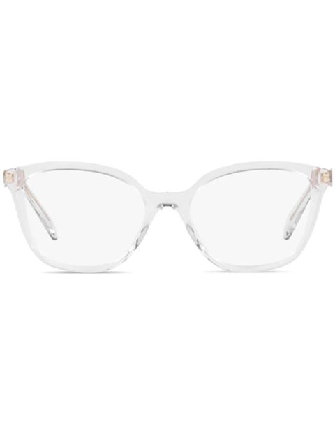 Prada Eyewear geometric-frame glasses - White - zdjęcie produktu nr 1