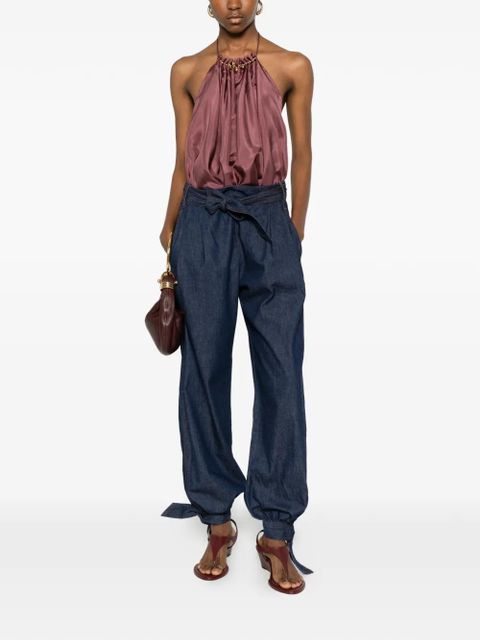 ZIMMERMANN ASTER DENIM HAREM PANT - Blue - zdjęcie produktu nr 2