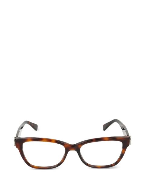 Longchamp rectangle-frame glasses - Brown - zdjęcie produktu nr 1