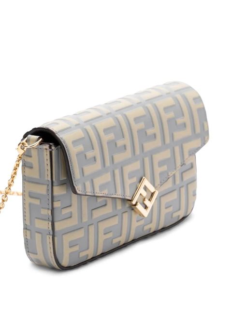 FENDI FF Diamonds cross body bag - Green