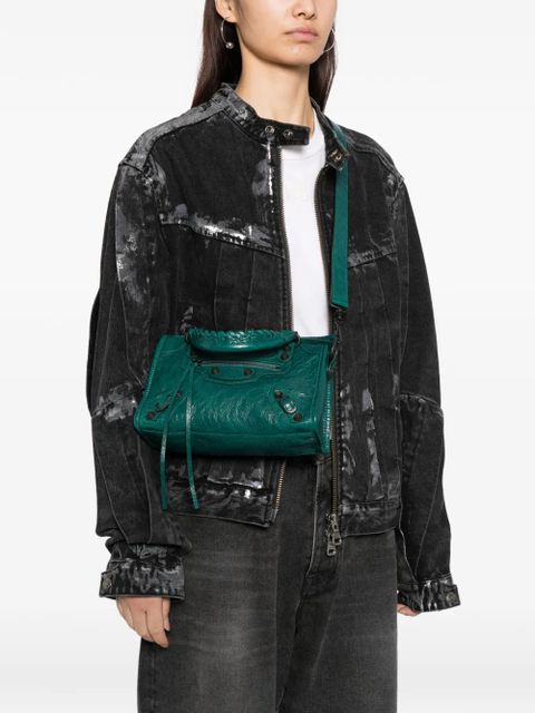 Balenciaga mini Le City crossbody bag - Green - zdjęcie produktu nr 2