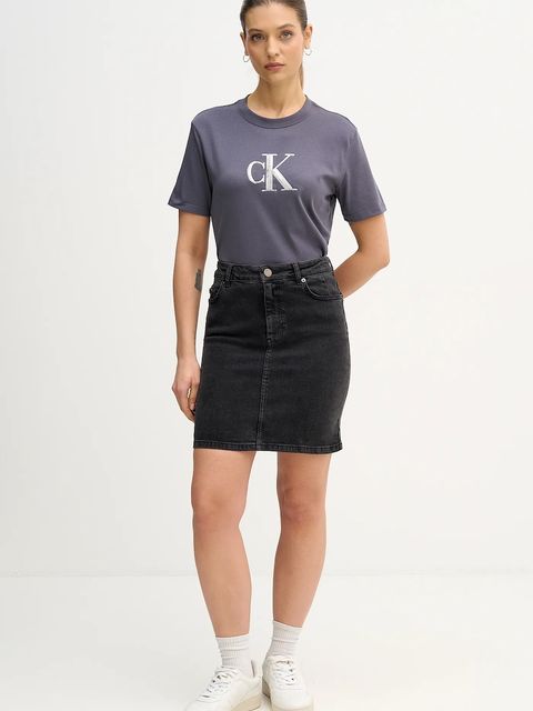 Calvin Klein Jeans t-shirt bawełniany - zdjęcie produktu nr 1