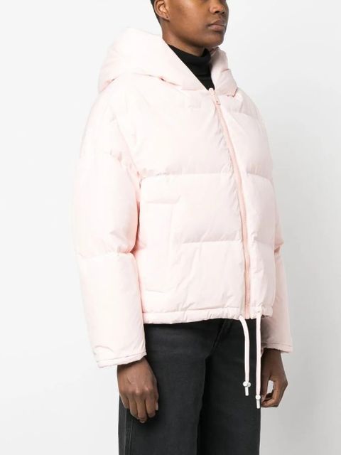 Yves Salomon drawstring-hem puffer jacket - Pink - zdjęcie produktu nr 2