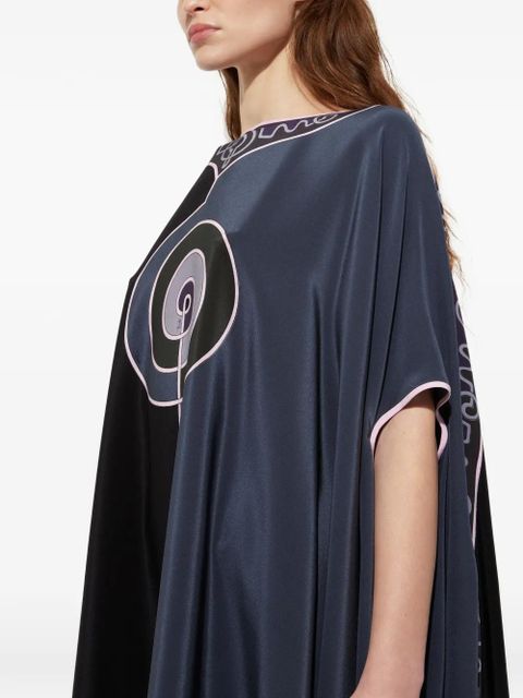 PUCCI Astro-print cape mini dress - Black - zdjęcie produktu nr 2