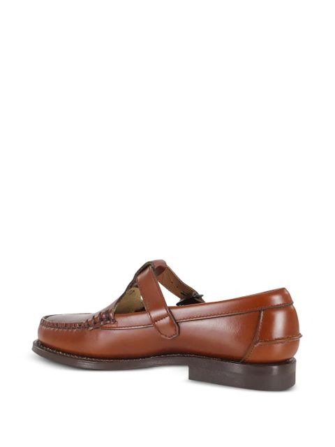 Hereu Alber leather loafers - Brown