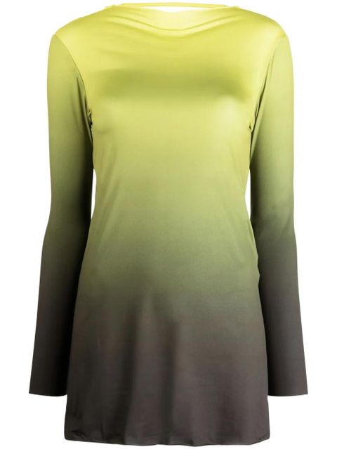 Gimaguas Alba gradient-effect minidress - Green - zdjęcie produktu nr 1