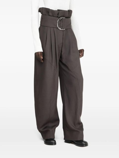 JW Anderson gathered trousers - Grey