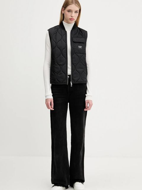 Guess Jeans bezrękawnik kolor czarny przejściowy W5YN76 WHG02 - zdjęcie produktu nr 2