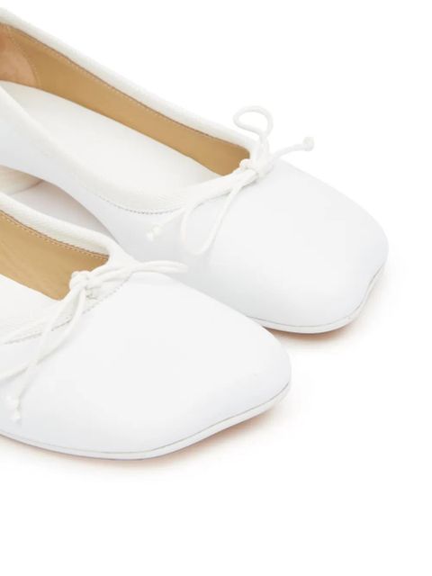 MM6 Maison Margiela 30mm Anatomic Ballerinas - White - zdjęcie produktu nr 2