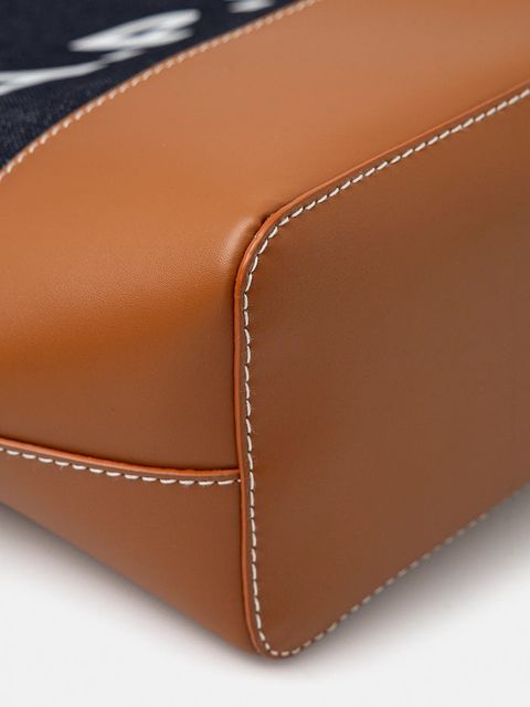 A.P.C. torebka Tote Axel E W kolor granatowy CODDP.M61917