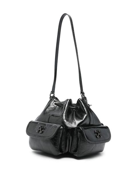 Off-White drawstring shoulder bag - Black
