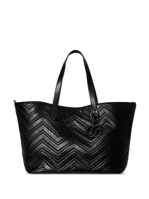 Gucci large GG-Marmont tote bag - Black - zdjęcie produktu nr 1