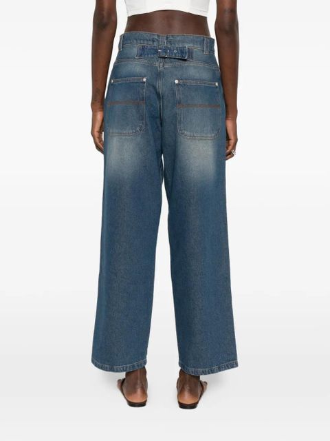 Gimaguas button-fastening jeans - Blue