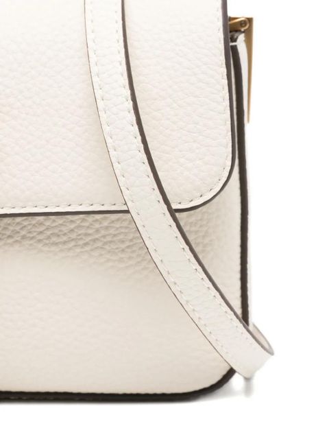 PINKO Love Birds leather shoulder bag - Neutrals