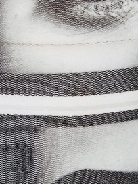 Jean Paul Gaultier photograph-print mini dress - Black