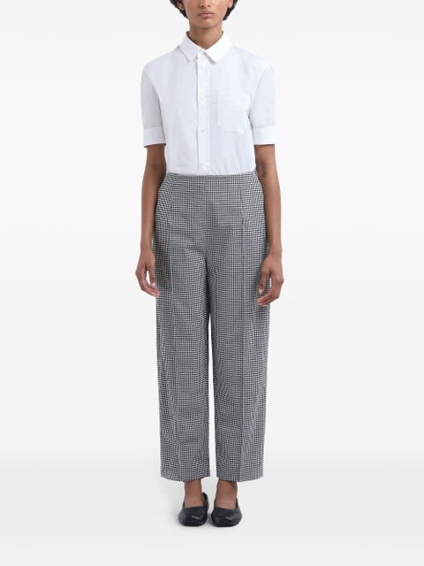 Marni gingham-patterned trousers - Black - zdjęcie produktu nr 2