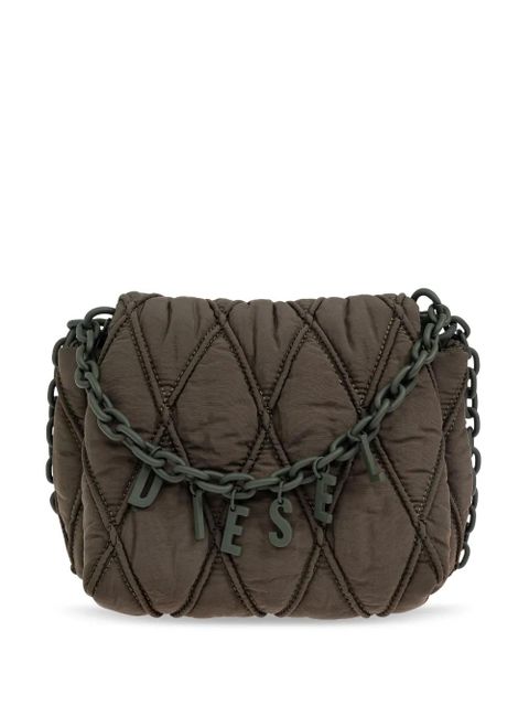 Diesel Charm-D shoulder bag - Brown - zdjęcie produktu nr 1