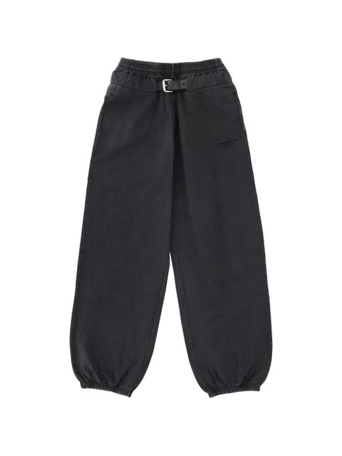 Alexander Wang buckled track pants - Black - zdjęcie produktu nr 1