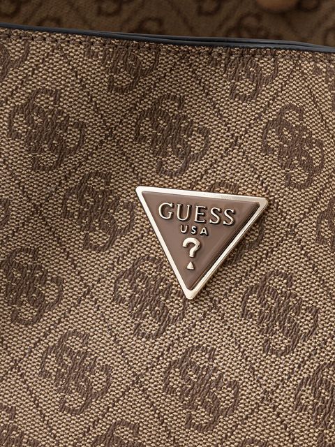 Guess torebka MERIDIAN kolor beżowy HWSG69 74230