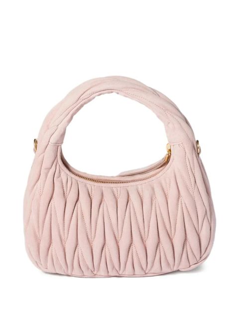 Miu Miu matelassé leather tote bag - Pink